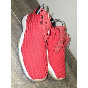 Nike Air Jordan Future Low 6.5 Youth/8 Women's Size Red Basketball Lace Up Shoes